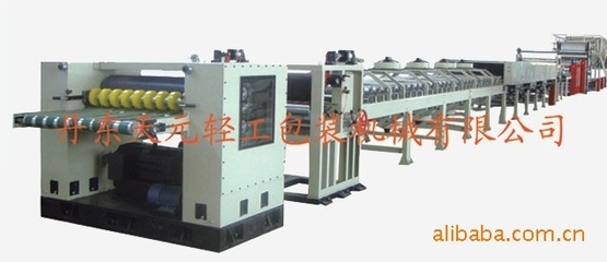 【(辽宁品牌)供应烘缸式超厚硬纸板复合生产线】价格,厂家,图片,包装成型机械,丹东天元轻工包装机械-