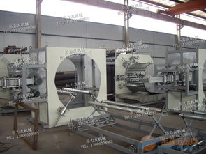 青岛乐力友 专业供应复合共挤大口径塑料缠绕管设备与纸板复合生产线