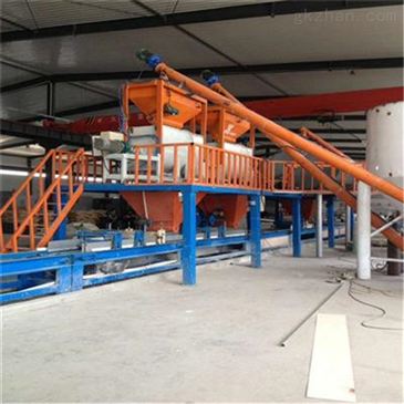 全新型FS挤塑板双面复合水泥砂浆与纸板复合生产线设备技术解析